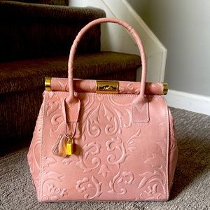 Vittoria Pacini Pink satchel handbag